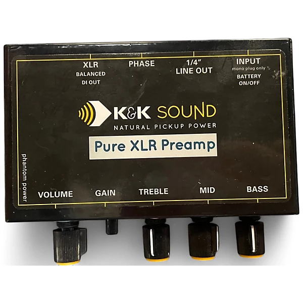 Kk Sound Used Kk Sound Pure XLR Preamp Guitar Preamp.gc