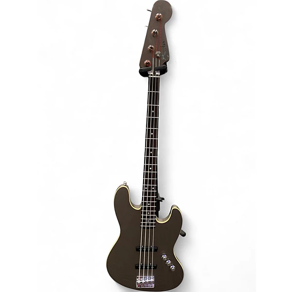 Used Fender AERODYNE Gray Electric Bass Guitar