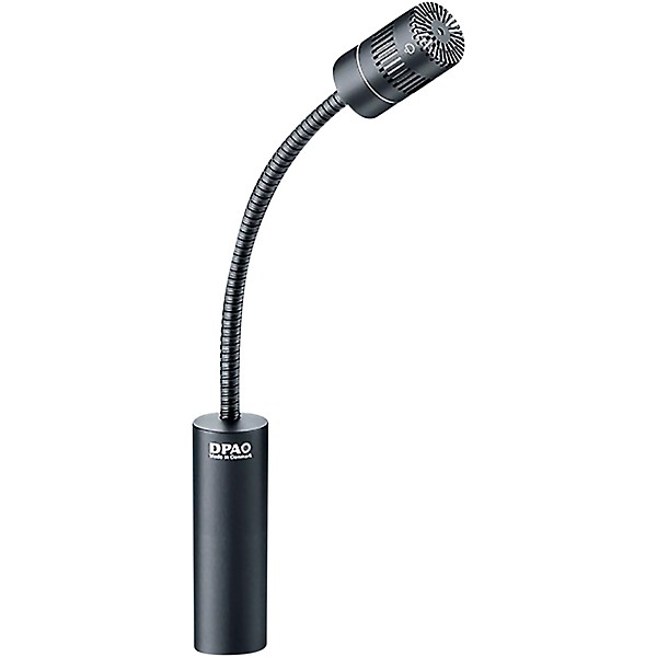 4018 Supercardioid Mic Black XLR 20 cm 8 in Boom Full Gooseneck