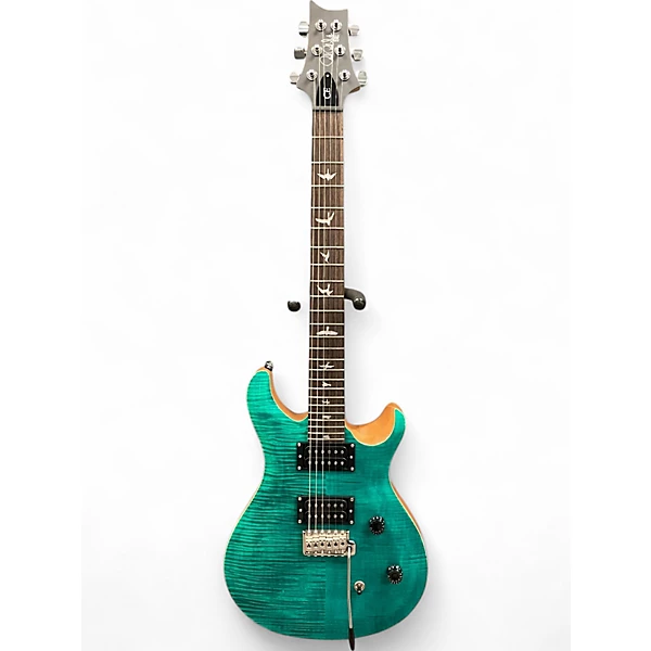 Used PRS SE CE24 Turquoise Solid Body Electric Guitar