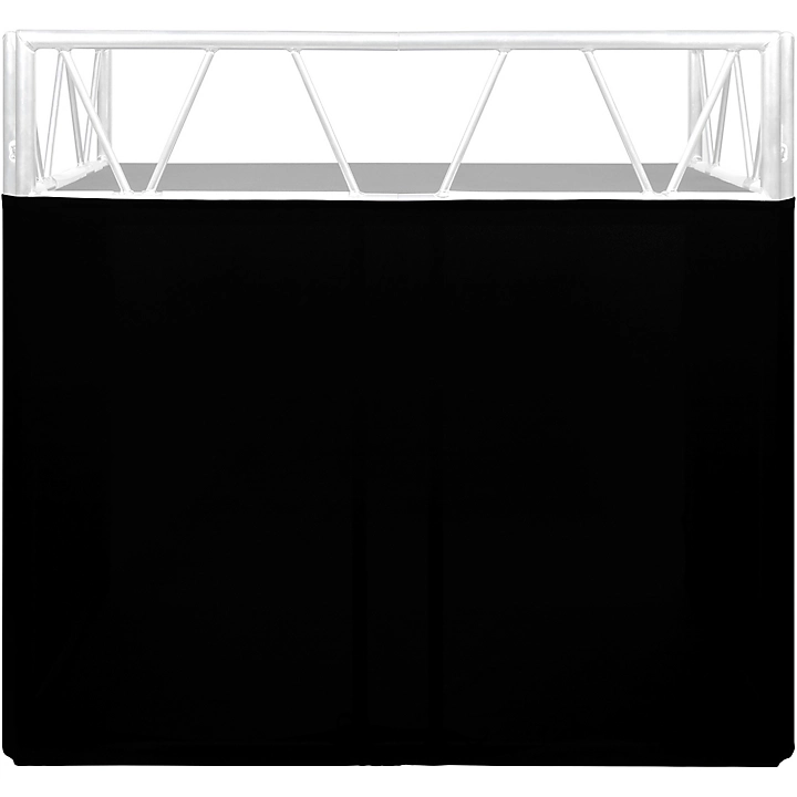 Indio DJ Booth Scrim Black