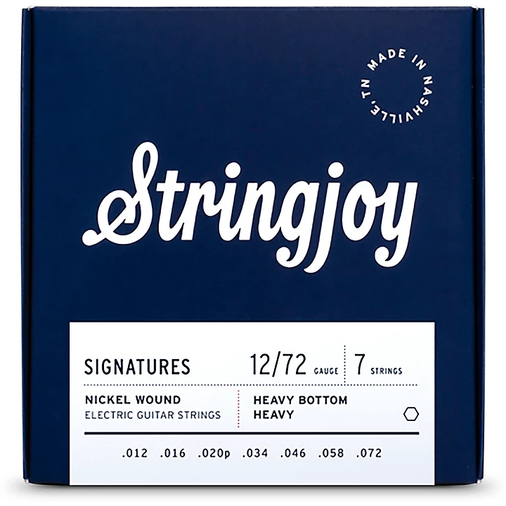 Signatures 7 String Nickel Wound Electric Guitar Strings