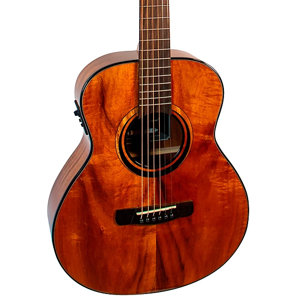 Merida DG16KOAGS Diana Series G Mini Acoustic Electric Guitar Natural