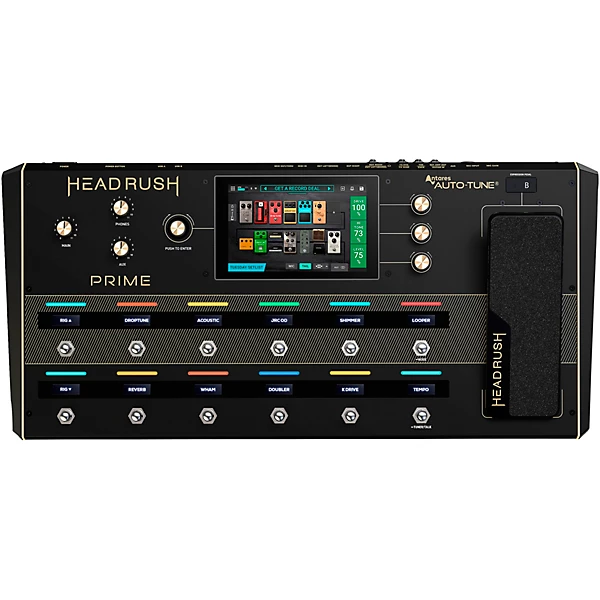 HeadRush Prime Multi Effects Processor Pedal Black