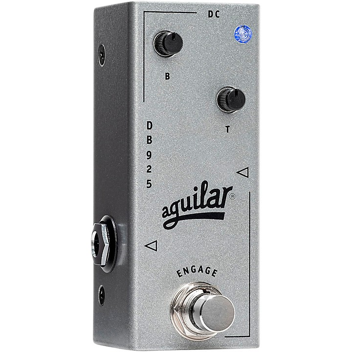 DB 925 Bass Micro Preamp Pedal Silver