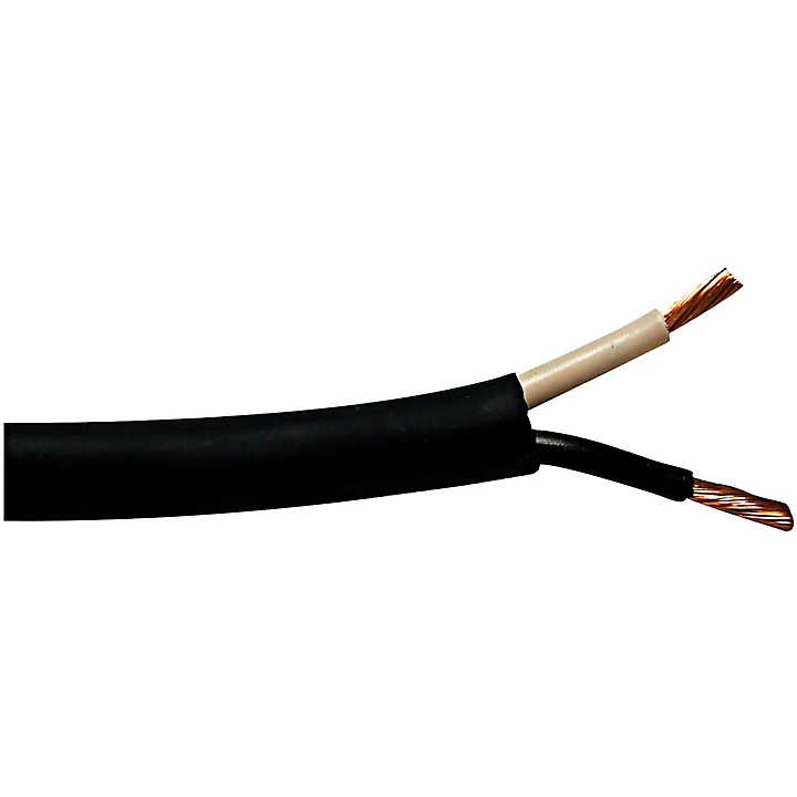 12GA Bulk Quad Mic Cable Black Sold Per Foot 200 ft Black