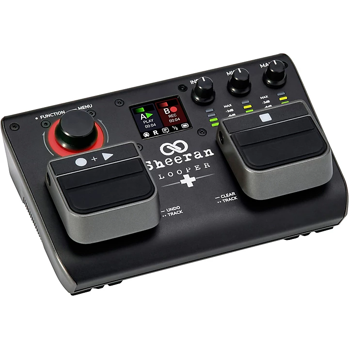 Sheeran Looper Looper + Dual Track Looper Pedal Black