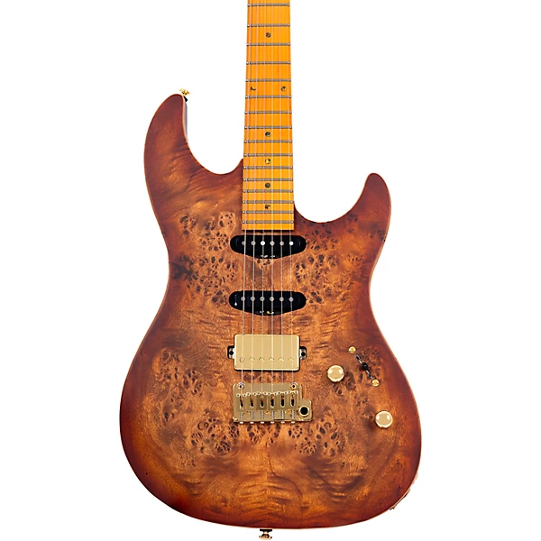 Larry Carlton S10 HSS Electric Guitar Natural Burst