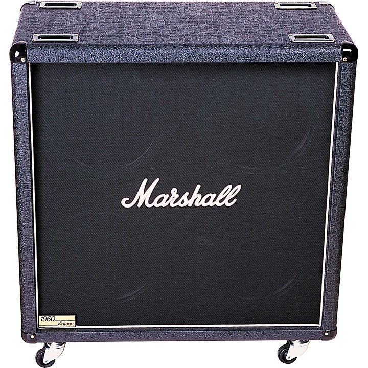 1960BV 280W 4x12 Straight Guitar Speaker Cabinet Black