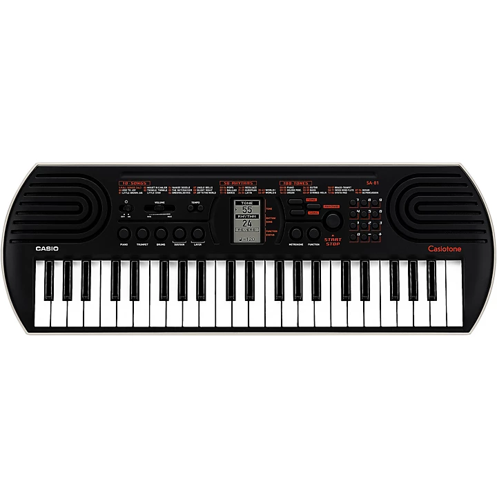 SA 81 44 Key Mini Portable Keyboard Black