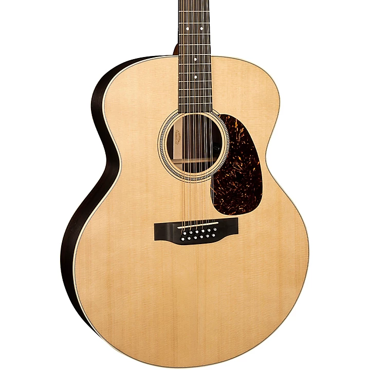 Martin J 16E 12 String Rosewood Jumbo Acoustic Electric Guitar Natural