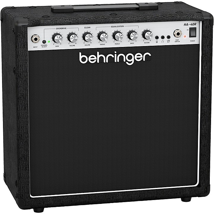 HA 40R UL 1x10 inch 40 watt Combo Amp Black
