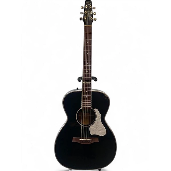 Used Seagull Artist limited Tuxedo Black Acoustic Electric Guitar