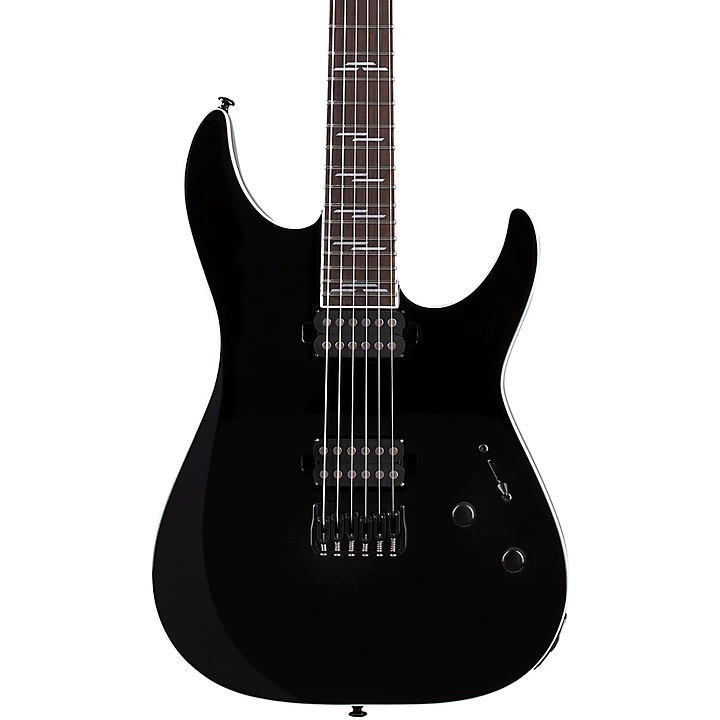 Schecter Guitar Research Reaper 6 Custom Electric Guitar Gloss Black