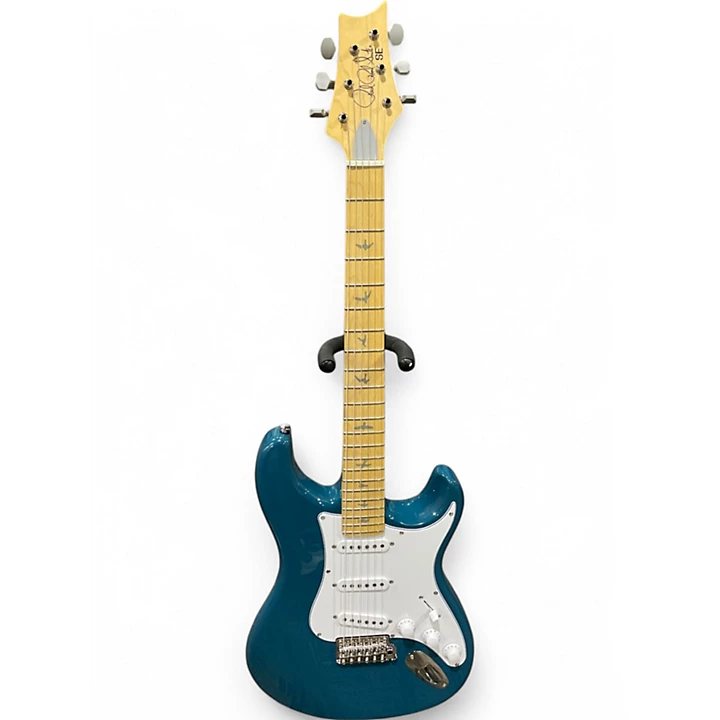PRS Used PRS SE Silver Sky NYLON BLUE Solid Body Electric Guitar