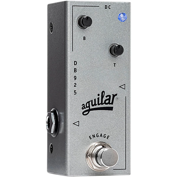 DB 925 Bass Micro Preamp Pedal Silver