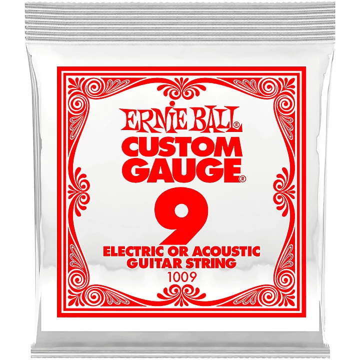 ERNIE BALL 1009 009GA SNGL ELEC STR