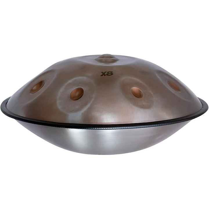 Vintage Series Pro Handpan D Kurd Stainless Steel w Bag 9 Notes