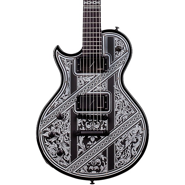 Solo II Przym Palladium Left Handed Electric Guitar Gloss Black