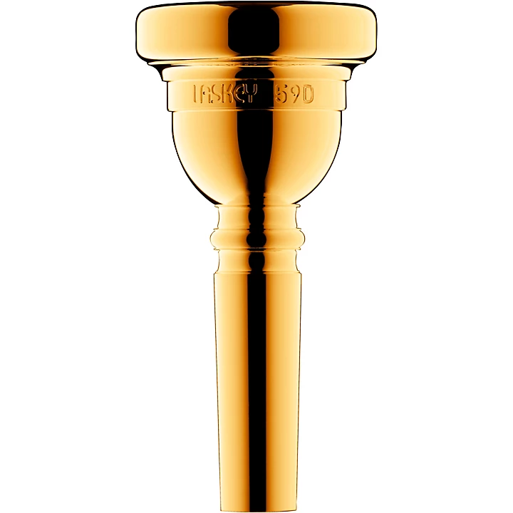 Classic Series Large Shank Trombone Mouthpiece in Gold 59D