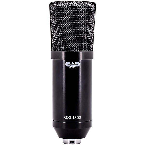 GXL1800 Large Format Side Address Studio Microphone Black