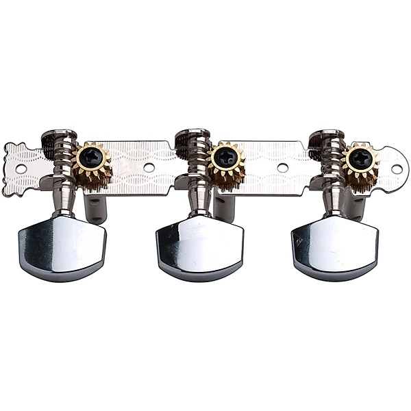 Chrome Button Plate Guitar Tuning Machines
