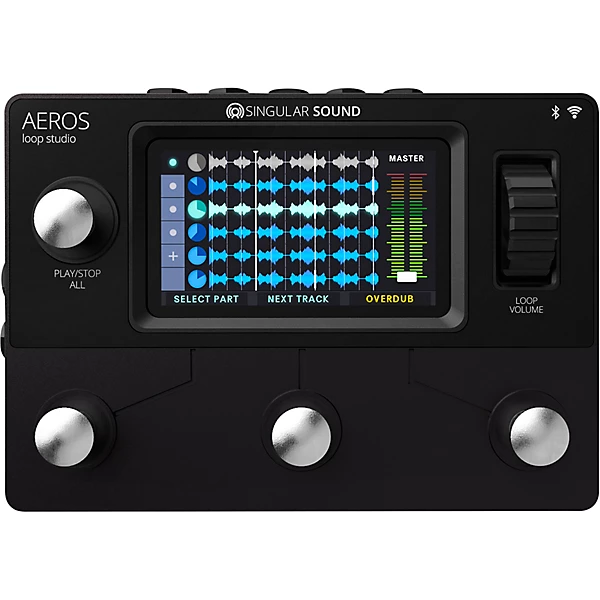 Aeros Loop Studio Looper Pedal Black