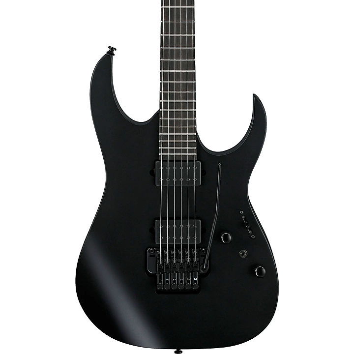 RG Iron Label 6str Electric Guitar Black Flat