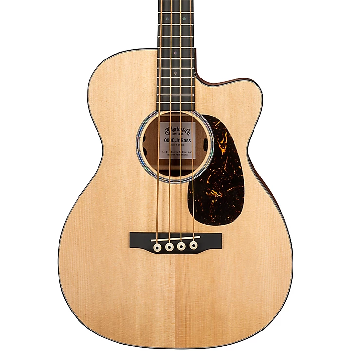 Martin 000C Jr 10E Acoustic Electric Bass Guitar Natural