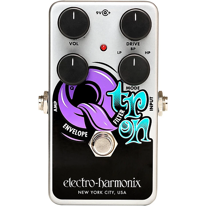 Electro Harmonix Nano Q Tron Envelope Filter Effects Pedal Silver