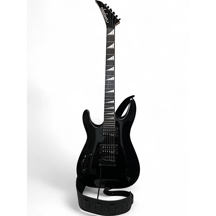 Used Jackson JS22 Dinky Left Handed Black Electric Guitar