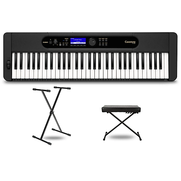 Casiotone CT S410 Keyboard With Stand and Bench