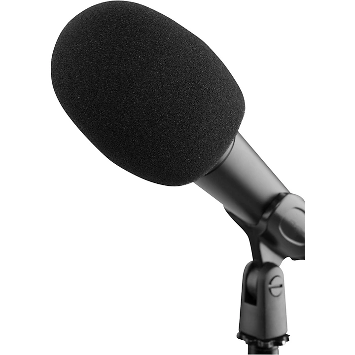PLWS1 Microphone Windscreen Single windscreen Black