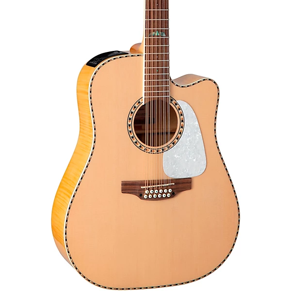 Takamine GD74CE 12 String Dreadnought Acoustic Electric Guitar Natural