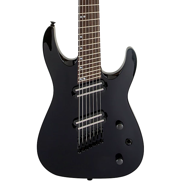 X Series Dinky Arch Top DKAF7 MS 7 String Electric Guitar Gloss Black