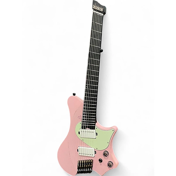 Used Goc Satya Pink Solid Body Electric Guitar