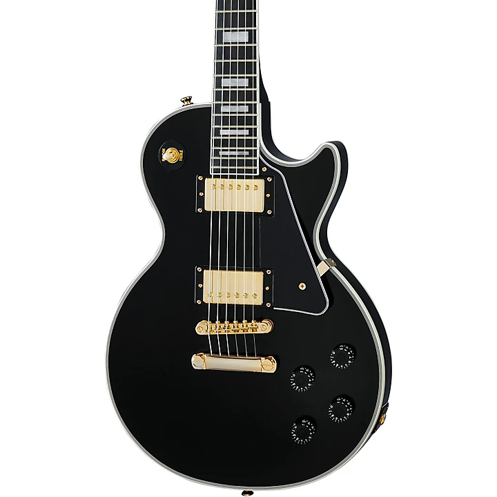 Epiphone Les Paul Custom Electric Guitar Ebony