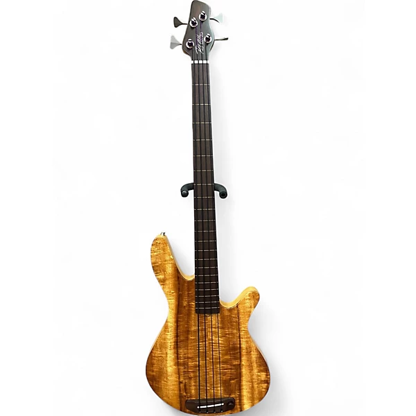 Rob Allen Used 2000s Rob Allen mb 2 koa Electric Bass Guitar.gc