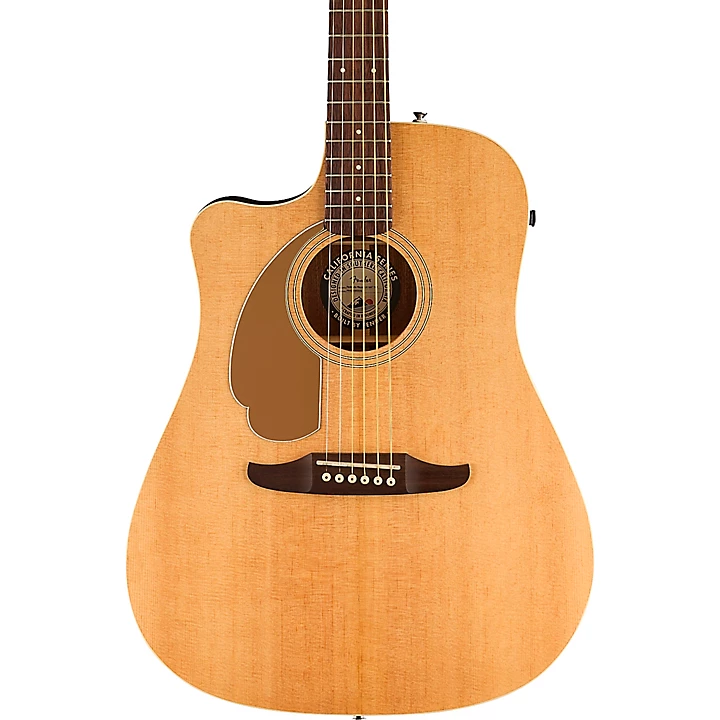 Left Handed Redondo Player Acoustic Electric Guitar Natural
