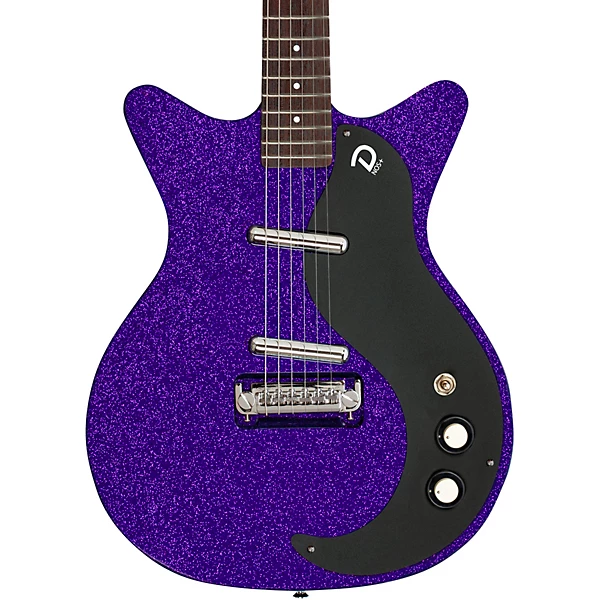 Danelectro Blackout '59 Electric Guitar Purple Metalflake