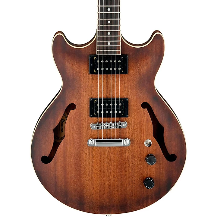 Ibanez Artcore AM53 Semi Hollow Electric Guitar Flat Tobacco