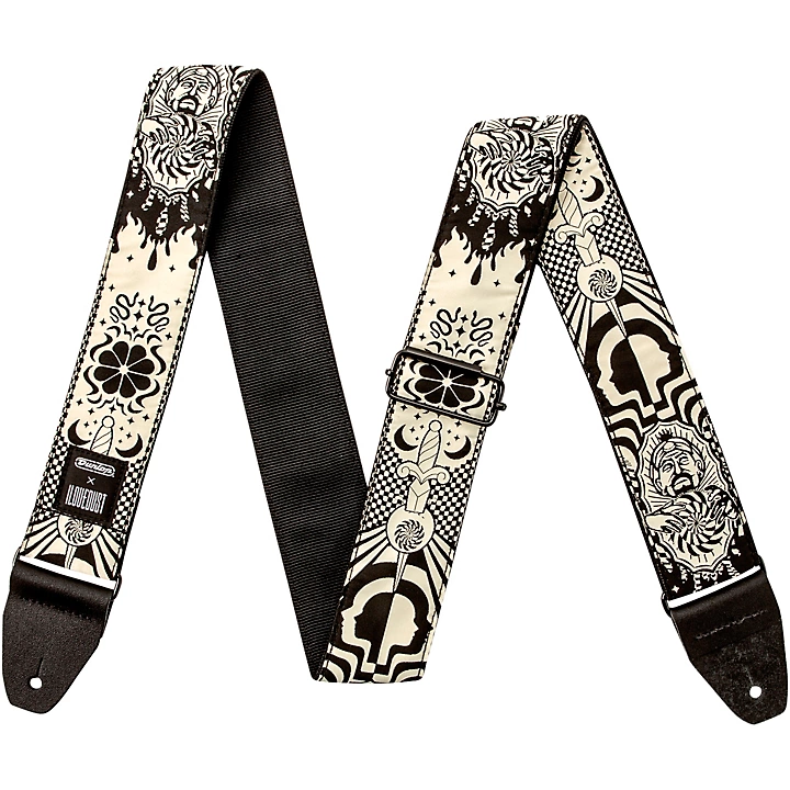 I Love Dust Night Spells Guitar Strap