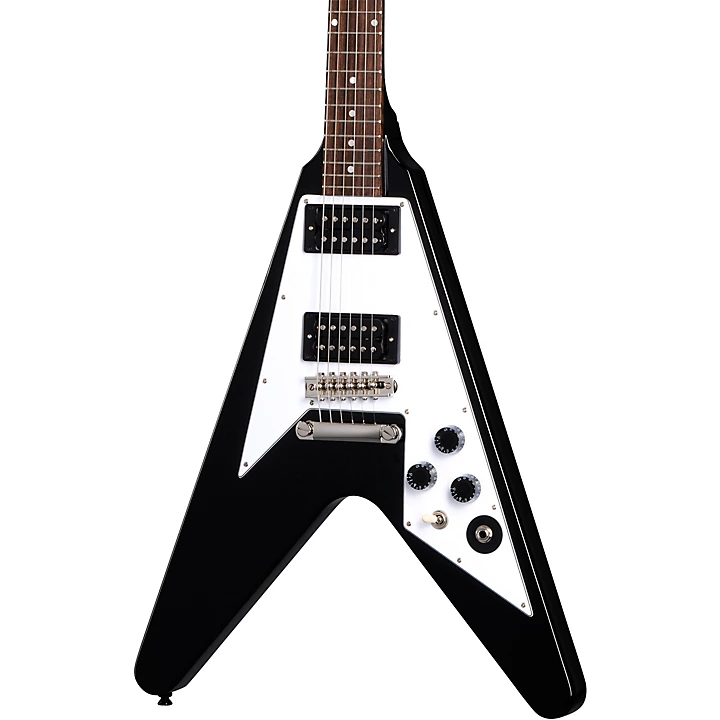 Epiphone Kirk Hammett 1979 Flying V Electric Guitar Ebony