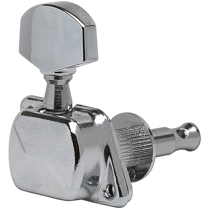 Economy Covered Individual Chrome Guitar Tuning Machines