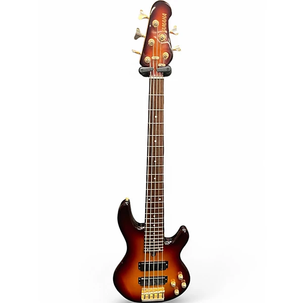 Yamaha Used Yamaha bbg5s 2 Tone Sunburst Electric Bass Guitar.gc