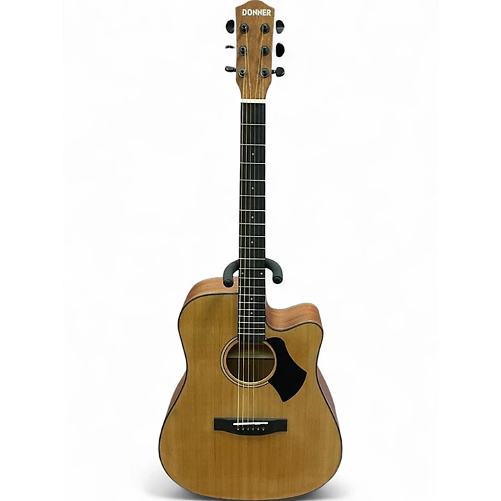 Used Donner DAD110 Natural Acoustic Guitar