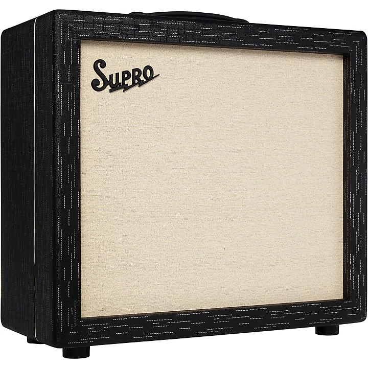 Supro Royale 1x12 75W Guitar Extension Cabinet Black Scandia