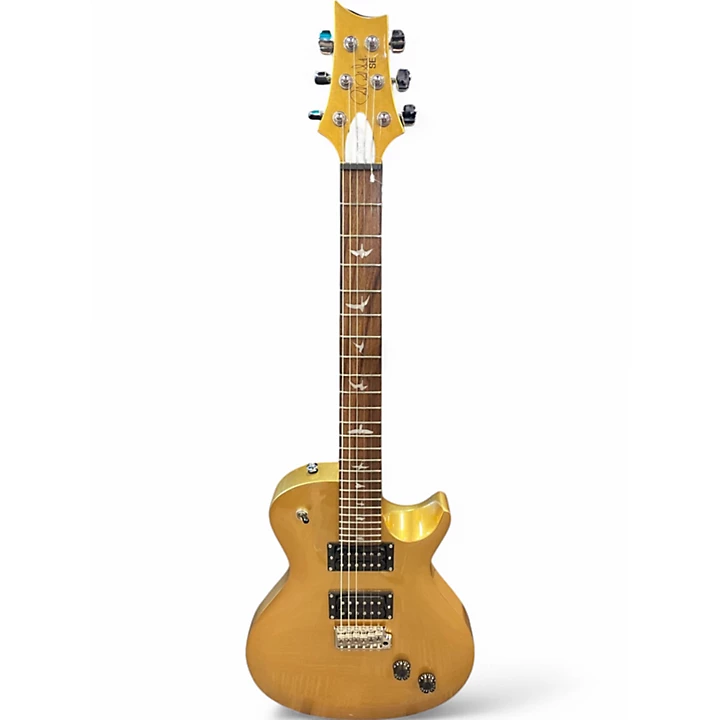 Used PRS Carlos Santana Signature SE Gold Solid Body Electric Guitar