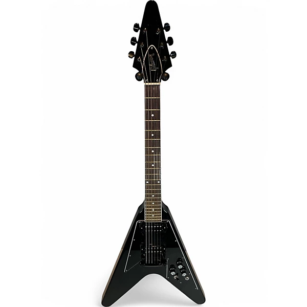 Gibson Used Gibson Flying V Black Solid Body Electric Guitar