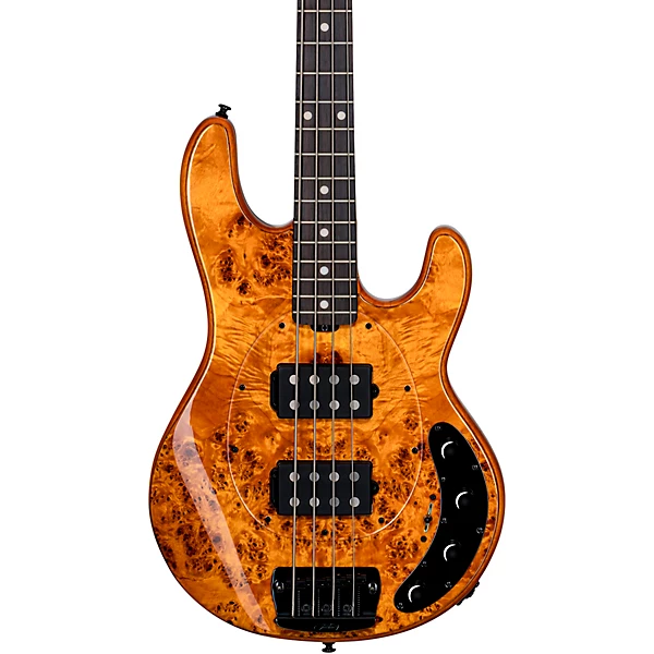 StingRay RAY34 HH Poplar Burl Top Bass Amber